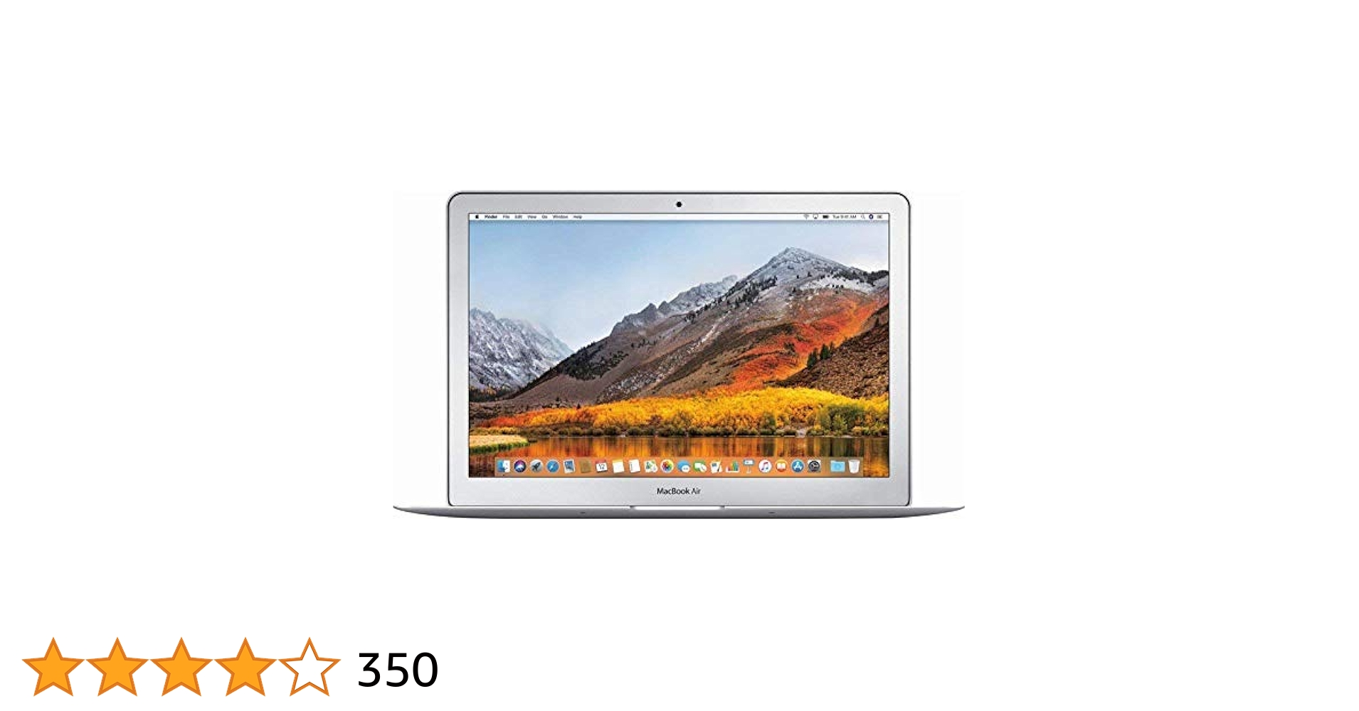 2017 MacBookAir 13インチ i5 8GB121GB MacBook Air (13-inch, 2017) - Technical Specifications